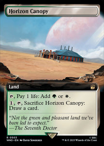 Horizon Canopy - XWHO V.1 (Extended Art) Foil