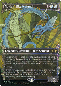 Yorion, Sky Nomad - MUL (Extended Art) (Halo) Foil