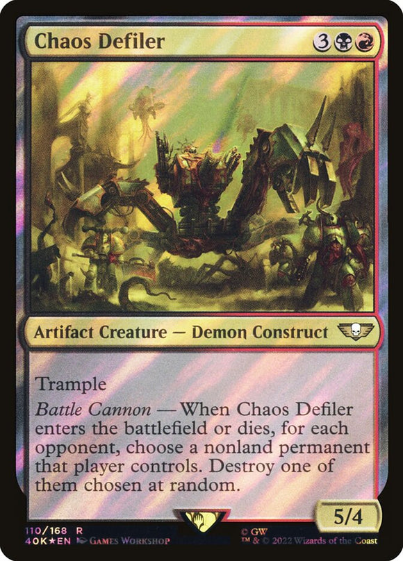 Chaos Defiler - 40K (Surge) Foil