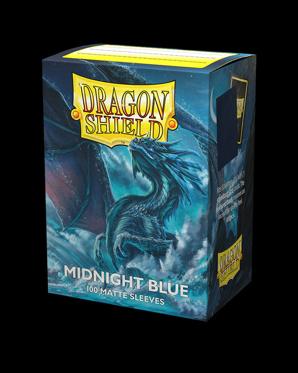 Dragon Shield: 100 Standard Size Matte - Midnight Blue
