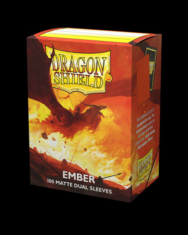 Dragon Shield: 100 Standard Size Dual Matte - Ember