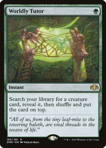 Worldly Tutor - DMR Foil