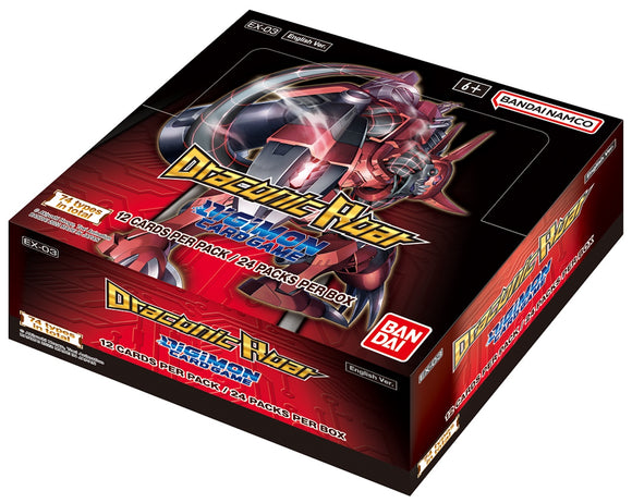 Digimon Card Game: Draconic Roar - Booster Box