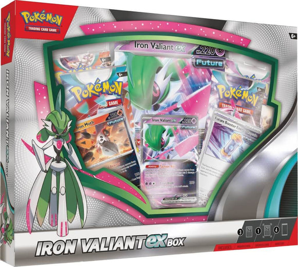 Pokémon: Iron Valiant ex Box