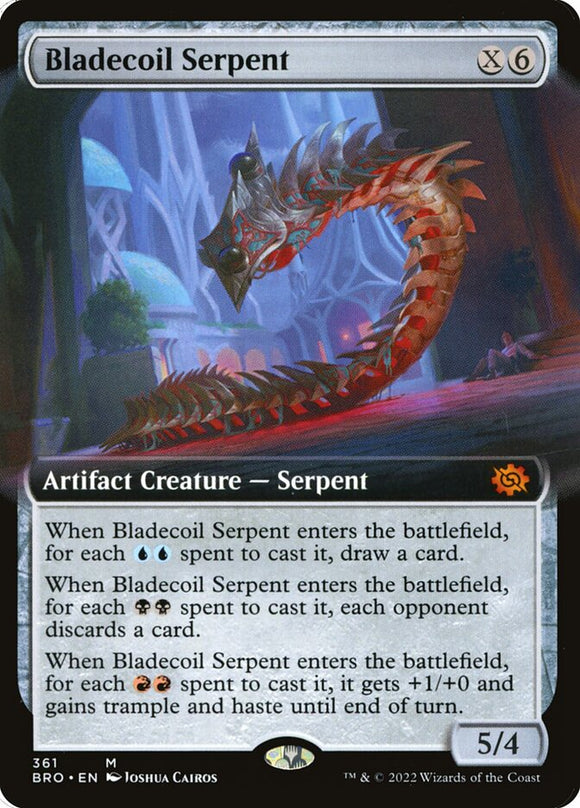 Bladecoil Serpent - XBRO (Extended Art)