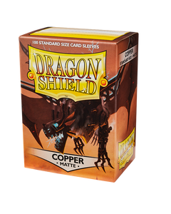 Dragon Shield: 100 Standard Size Matte: Copper