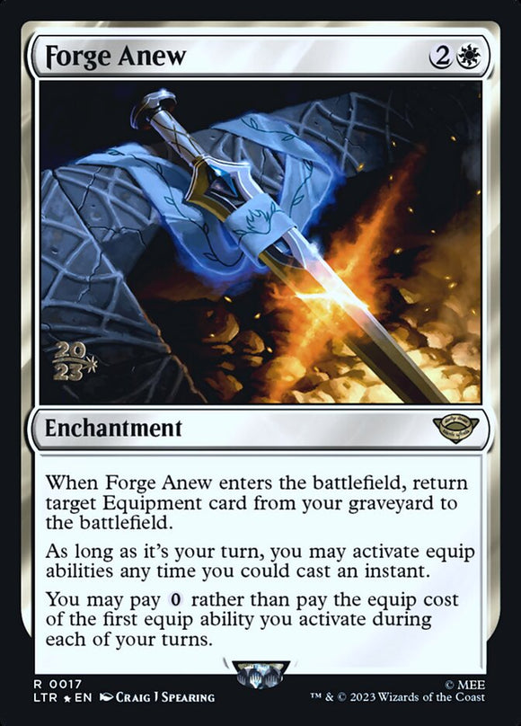 Forge Anew - (Prerelease) Foil