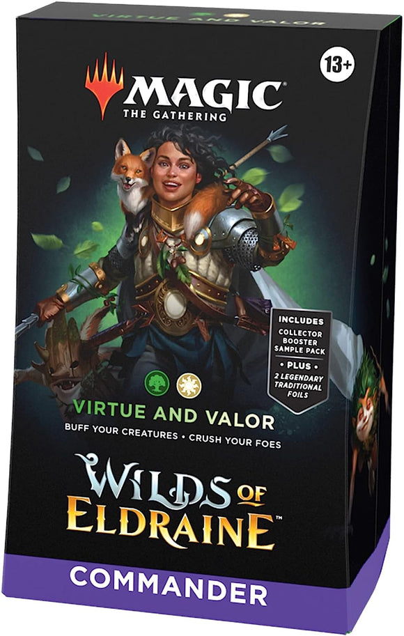 Magic: The Gathering: Wilds of Eldraine Commander Deck - Virtue And Valor