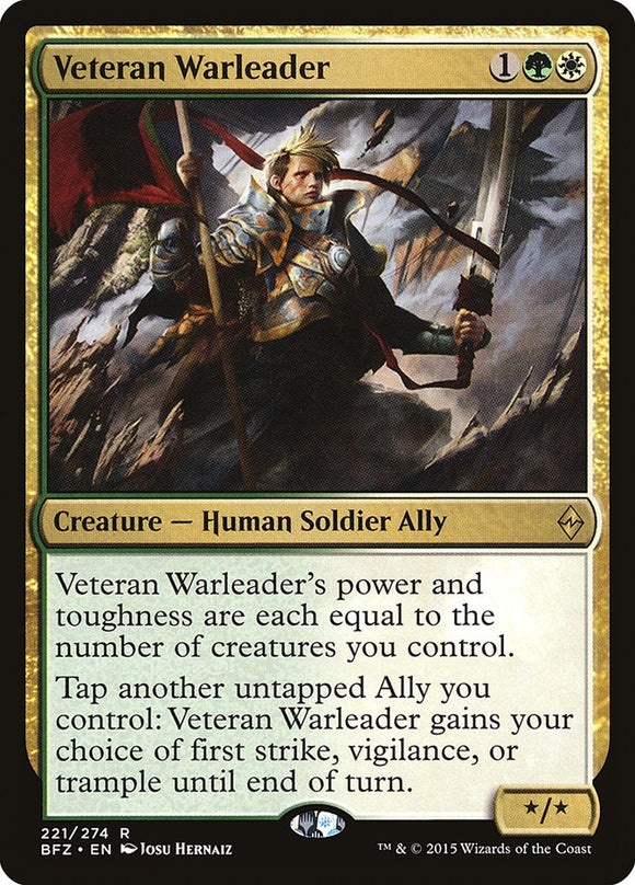 Veteran Warleader - BFZ