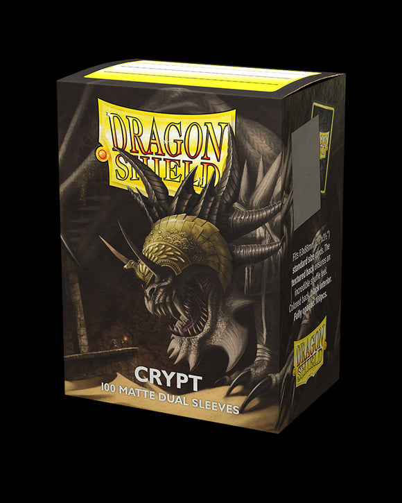 Dragon Shield: 100 Standard Size Dual Matte – Crypt