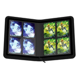 Ultimate Guard: 160 Zipfolio 8-Pocket - XenoSkin Black