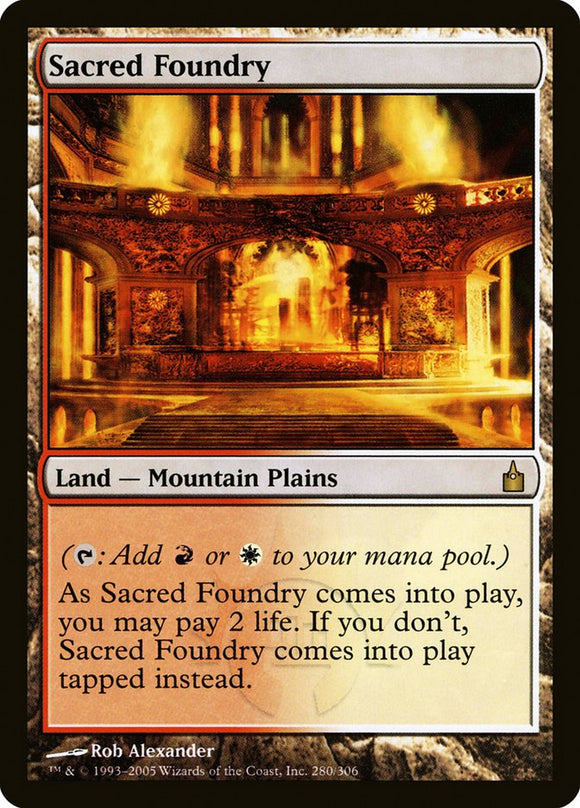 Sacred Foundry - RAV