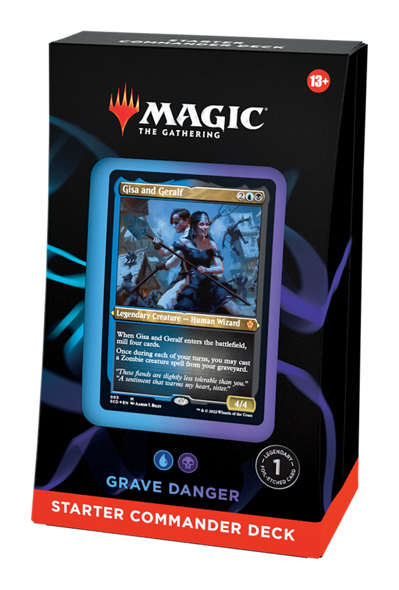 Magic: The Gathering: Evergreen Starter Commander Decks 2022 - Grave Danger