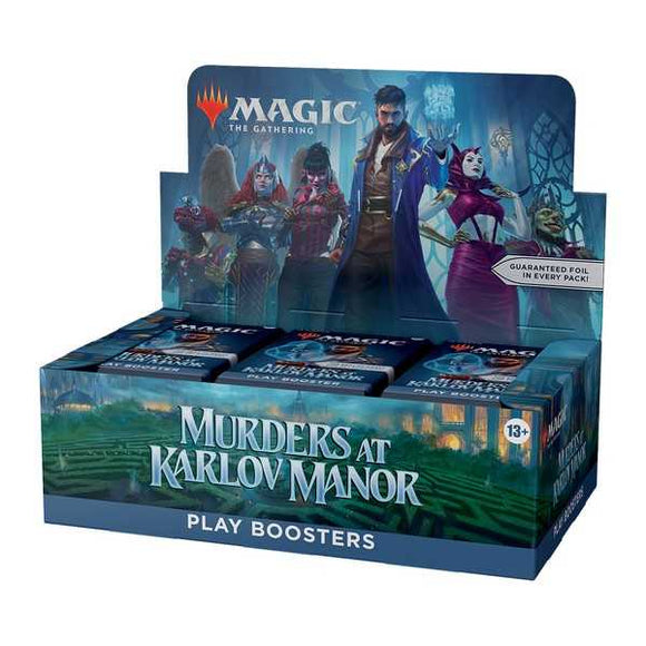 Magic: The Gathering: Murders at Karlov Manor - Play Booster Box