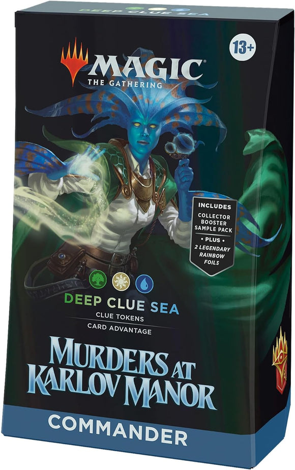 Magic: The Gathering: Murders at Karlov Manor Commander Deck - Deep Clue Sea