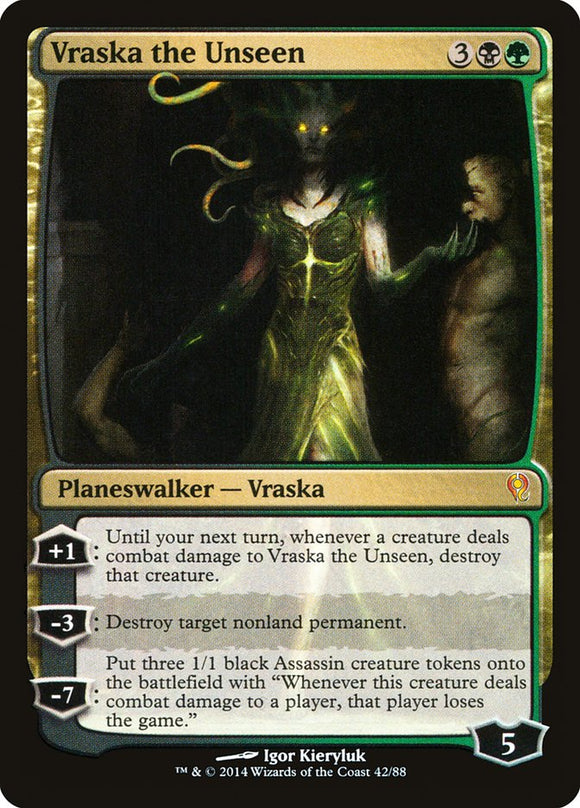 Vraska the Unseen - DDM Foil