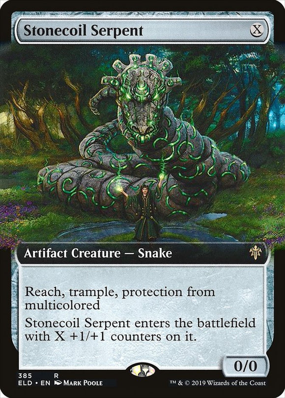 Stonecoil Serpent - XELD (Extended Art) Foil