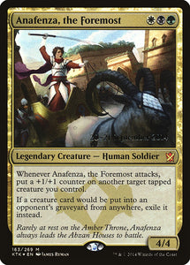 Anafenza, the Foremost - (Prerelease) Foil