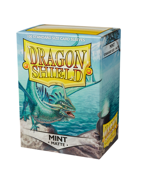 Dragon Shield: 100 Standard Size Matte - Mint