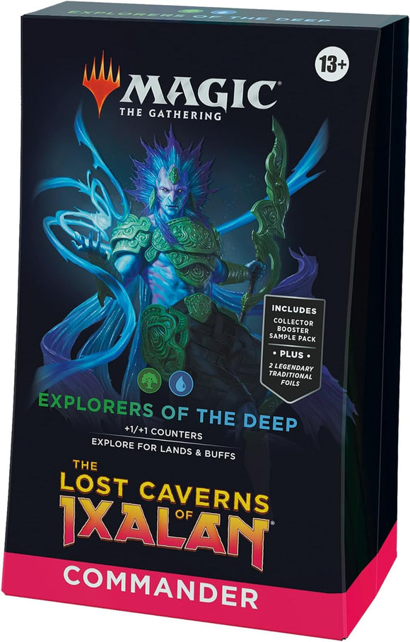 Magic: The Gathering: The Lost Caverns of Ixalan - Commander Deck - Explorers of The Deep