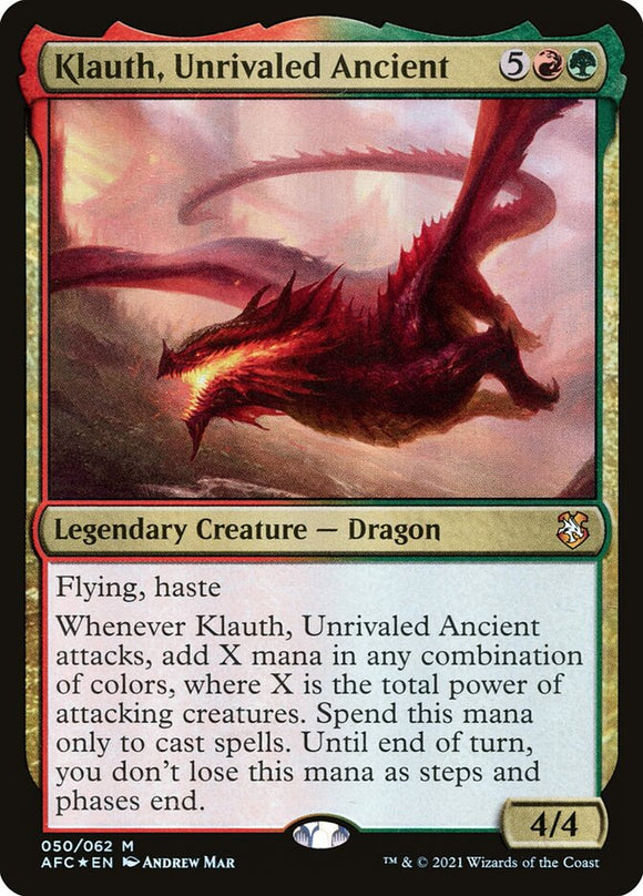 Klauth, Unrivaled Ancient - AFC Foil