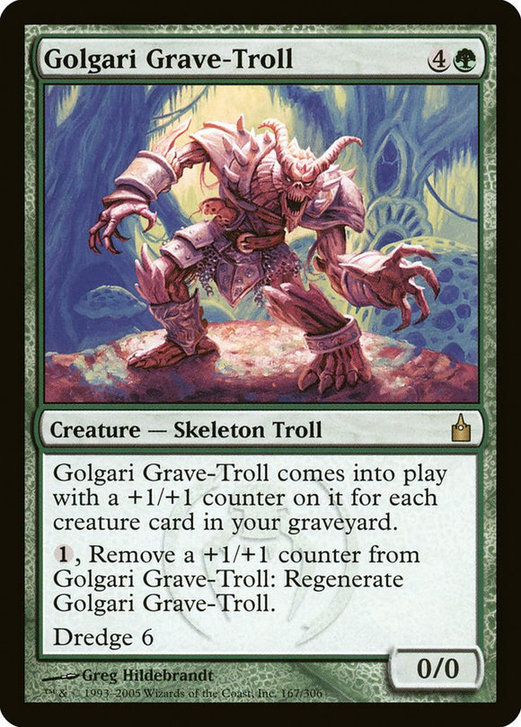 Golgari Grave-Troll - RAV