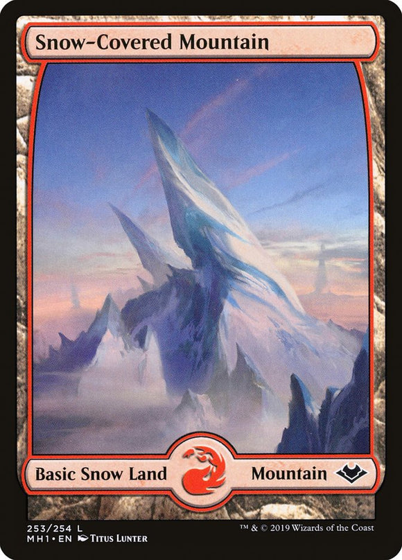 Snow-Covered Mountain - MH1 (Full Art)