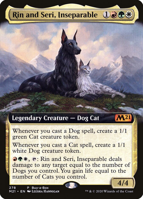 Rin and Seri, Inseparable - BABP (Extended Art) Foil