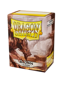 Dragon Shield: 100 Standard Size Classic: Brown