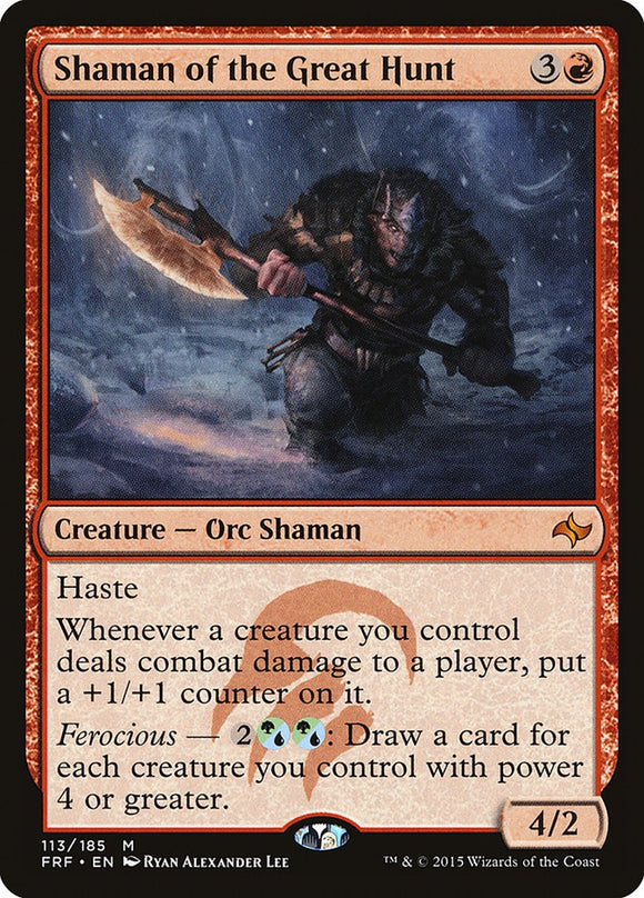 Shaman of the Great Hunt - FRF