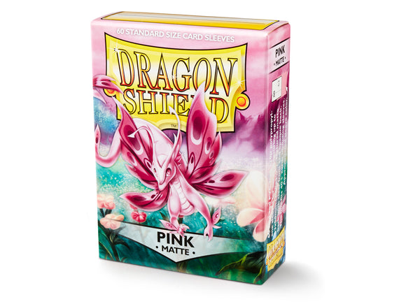 Dragon Shield: 60 Japanese Size Matte - Pink