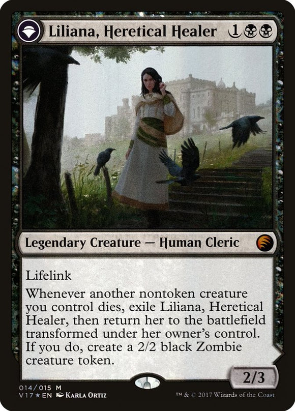 Liliana, Heretical Healer - V17 Foil