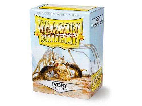 Dragon Shield: 100 Standard Size Matte - Ivory