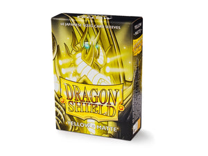 Dragon Shield: 60 Japanese Size Matte - Yellow