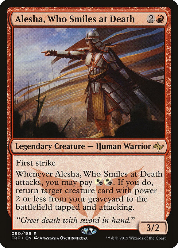 Alesha, Who Smiles at Death - FRF