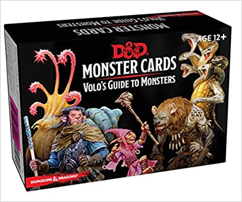D&D Monster Cards: Volo’s Guide to Monsters