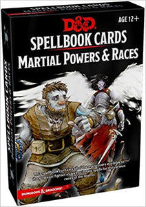 D&D Spellbook Cards: Martial Powers & Races