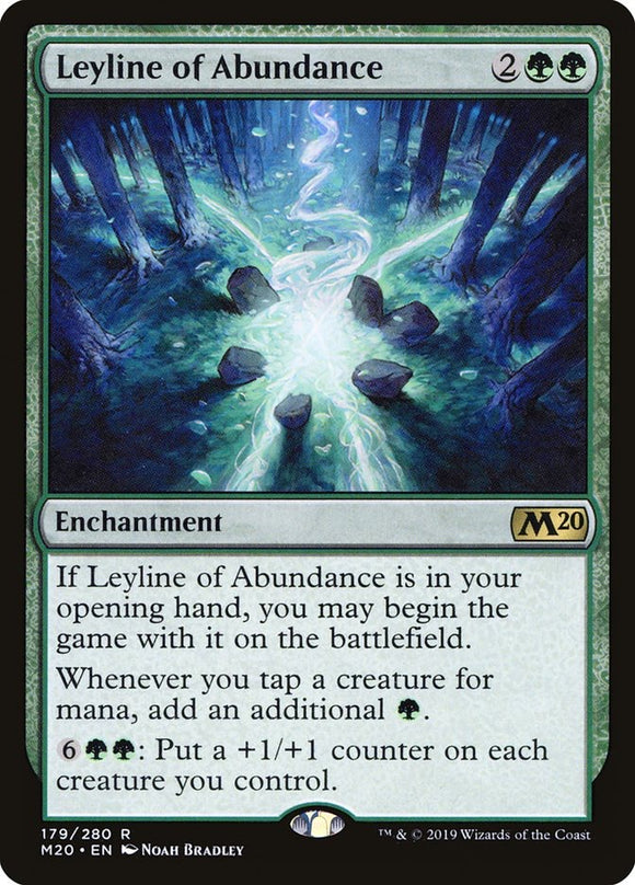 Leyline of Abundance - M20 Foil