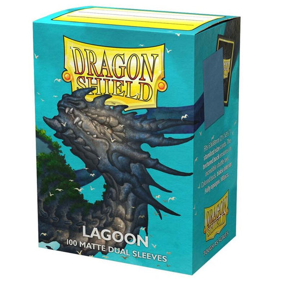 Dragon Shield: 100 Standard Size Dual Matte – Lagoon 'Saras'