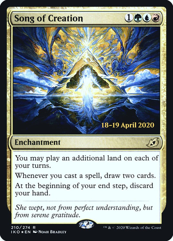 Song of Creation - (Prerelease) Foil