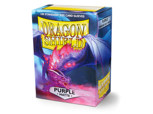 Dragon Shield: 100 Standard Size Matte - Purple