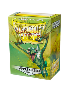 Dragon Shield: 100 Standard Size Matte: Apple Green