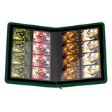 Ultimate Guard: 320 Zipfolio 16-Pocket - XenoSkin Green