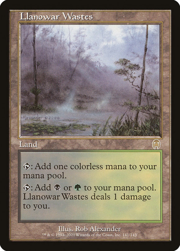 Llanowar Wastes - APC