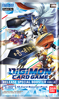 Digimon Card Game: Release Special V1.0 - Booster Pack