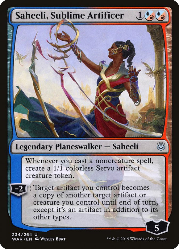 Saheeli, Sublime Artificer - WAR