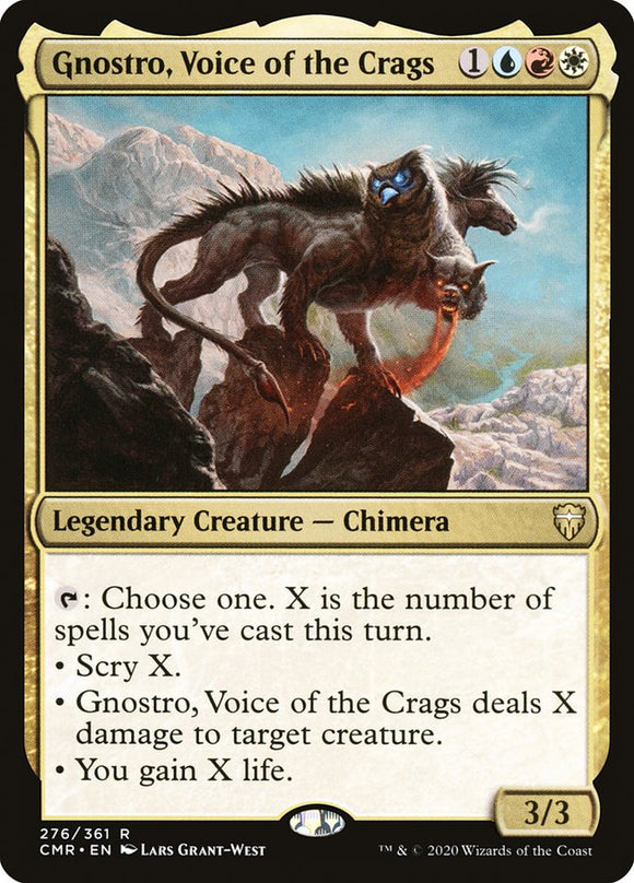 Gnostro, Voice of the Crags - CMR