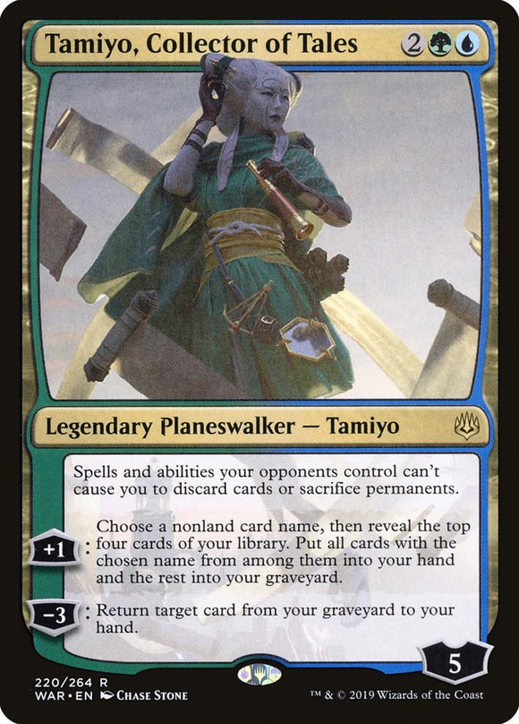 Tamiyo, Collector of Tales - WAR Foil