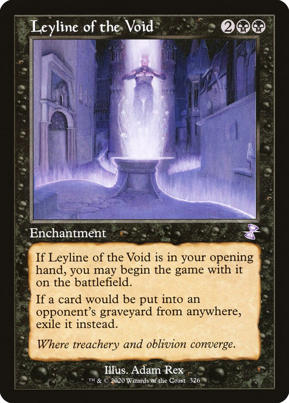 Leyline of the Void - XTSR (Timeshifted) Foil