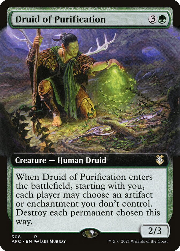 Druid of Purification - XAFC (Extended Art)